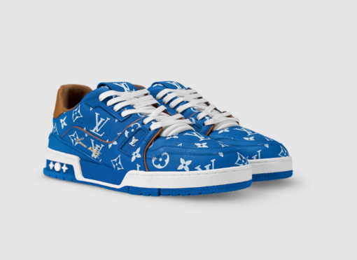 LV Trainer Sneaker Blue