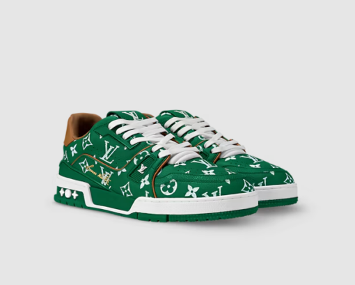 LV Trainer Sneaker Green