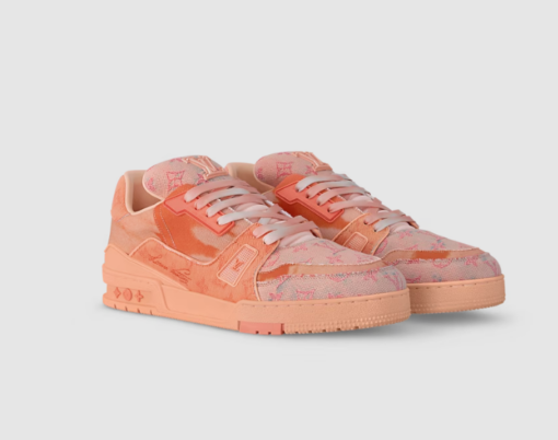 LV Trainer Sneaker Orange - Image 2