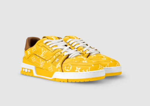 LV Trainer Sneaker Yellow