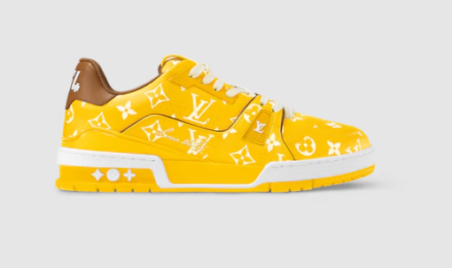 LV Trainer Sneaker Yellow - Image 2