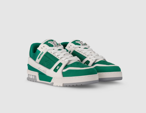 LV Trainer Sneakers Borneo Green