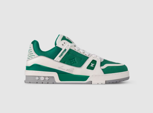 LV Trainer Sneakers Borneo Green - Image 2