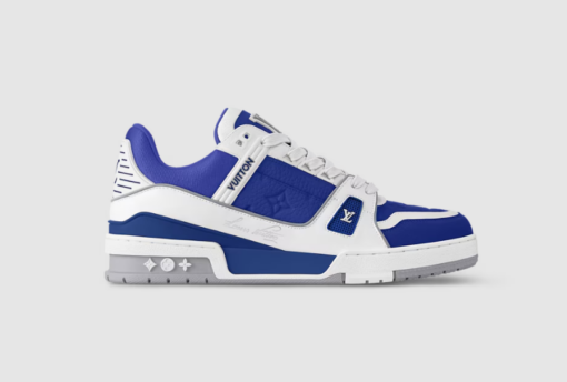 LV Trainer Sneakers Gaston Blue - Image 2