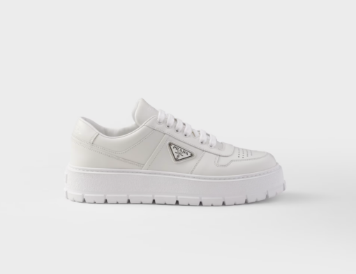 Prada Leather Sneaker White