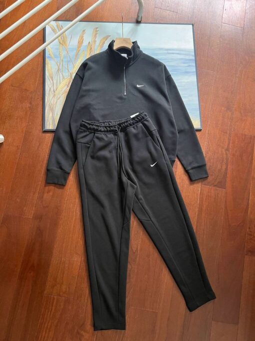 Nike Solo Swoosh Tracksuits Black