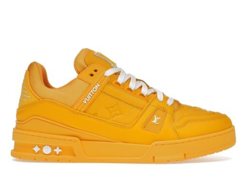 LV Trainer Yellow Embossed Monogram