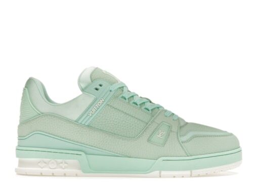 LV Trainer Mint Green White