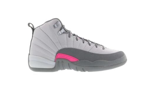 Jordan 12 Retro Wolf Grey Vivid Pink (GS)