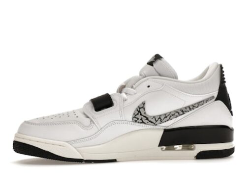 Jordan Legacy 312 Low White Black Elephant Swoosh - Image 2