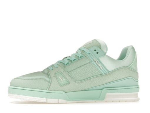 LV Trainer Mint Green White - Image 2