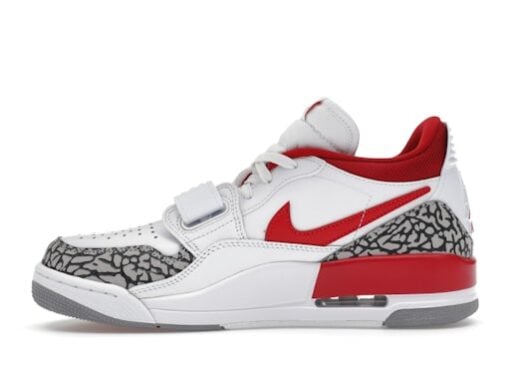 Jordan Legacy 312 Low White Cement Gym Red (Women's) - Image 2