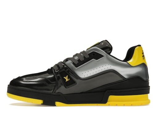 LV Sneaker Black Yellow - Image 2