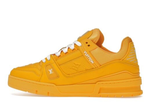 LV Trainer Yellow Embossed Monogram - Image 2