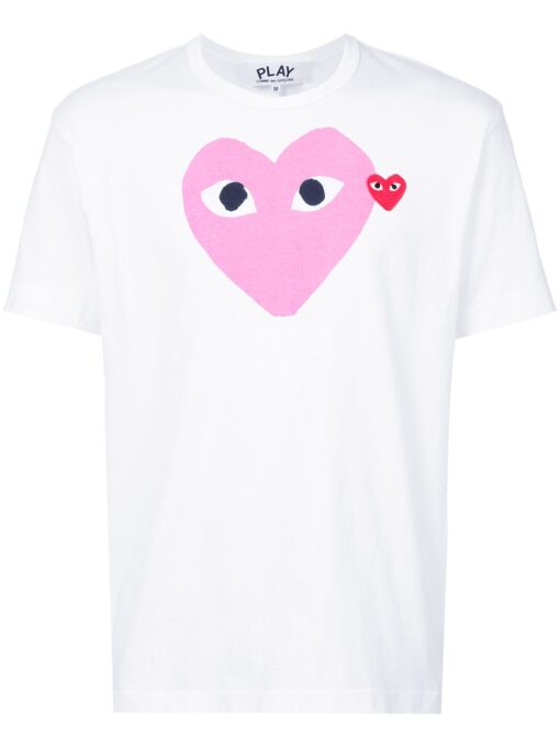 Comme Des Garçons Play heart print T-shirt