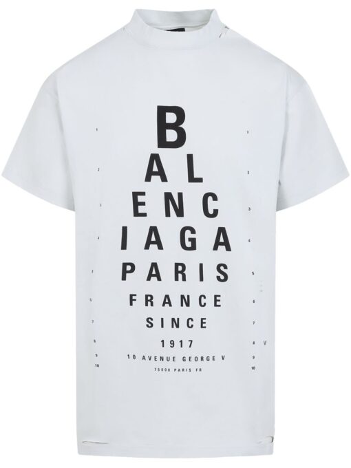 Balenciaga logo-print T-shirt white