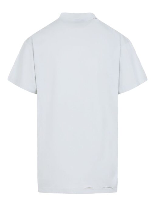 Balenciaga logo-print T-shirt white - Image 2