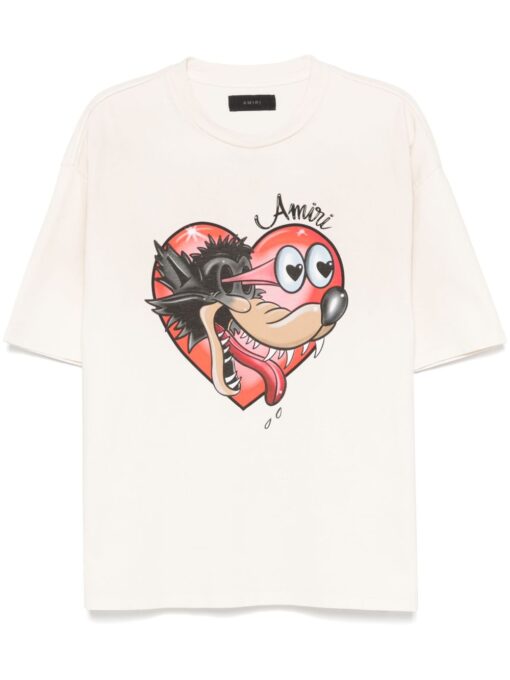 AMIRI Hopless Romantic T-shirt ecru