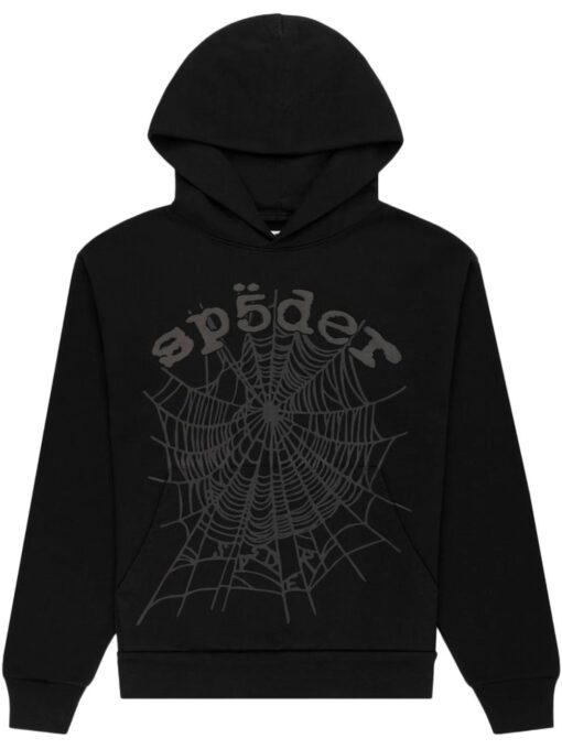 SP5DER OG Web "Black" Hoodie