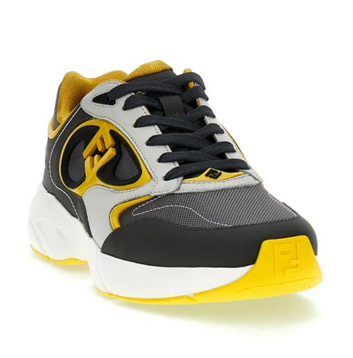 FENDI Fendi Forward sneaker dark grey/yellow - Image 2