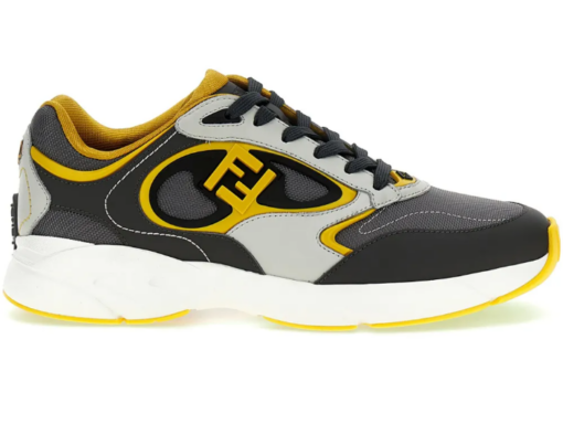 FENDI Fendi Forward sneaker dark grey/yellow