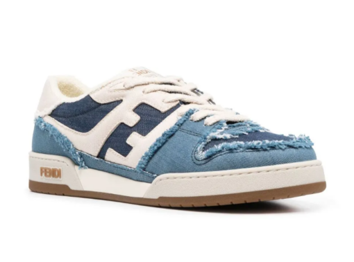 FENDI Fendi Match denim sneaker blue/white - Image 2