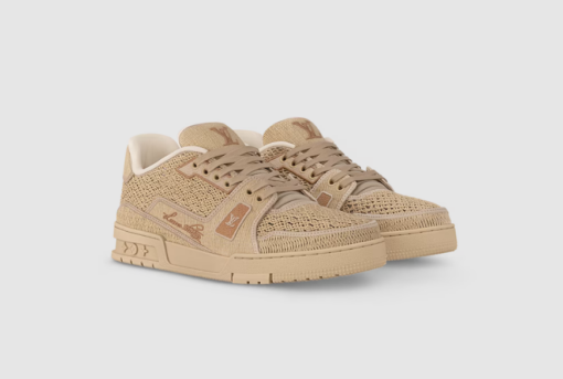 LV New Trainer Sneaker Khaki - Image 2