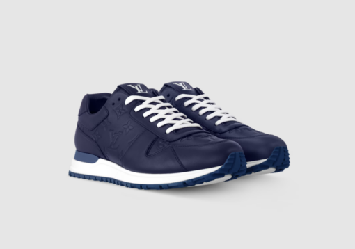 LV Run Away Sneaker Blue - Image 2