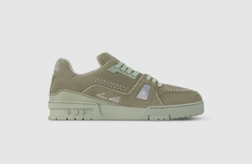 LV Trainer Sneaker 2025 Fade Green