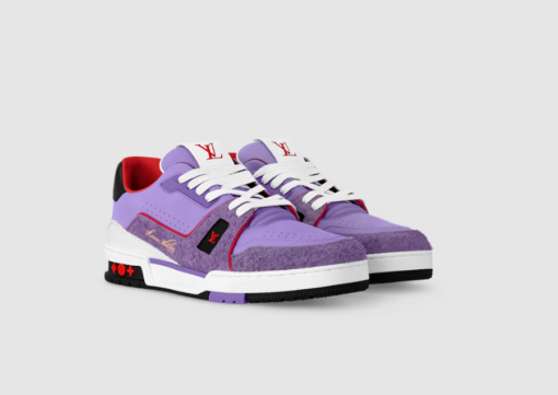 LV Trainer Sneaker 2025 Purple - Image 2