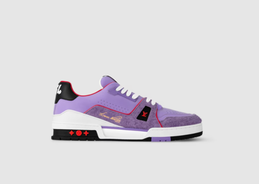 LV Trainer Sneaker 2025 Purple