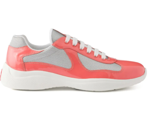 Prada America's Cup sneaker orange