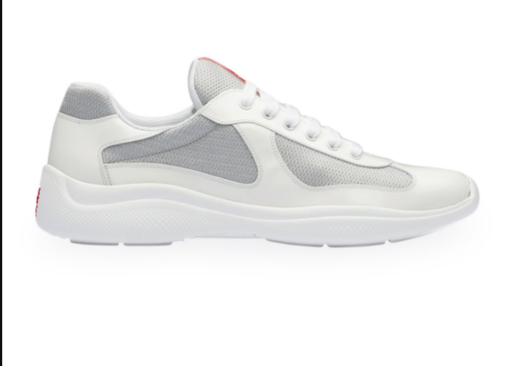 Prada SNEAKERS PRADA AMERICA`S CUP White/grey