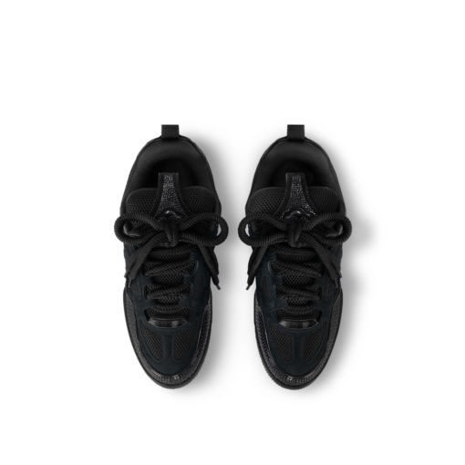 LV Skate Sneaker Black Full Black - Image 3