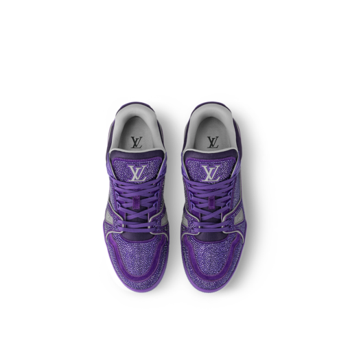 LV Trainer Sneaker 2025 Purple Stone - Image 3