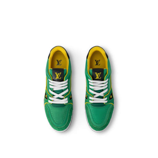 LV Trainer Sneaker 2025 Green - Image 3