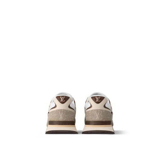 LV Run Away Logo Patch Sneaker Moka - Image 3