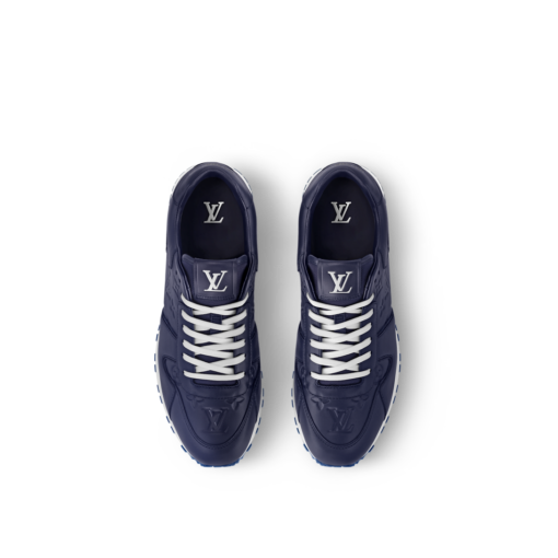 LV Run Away Sneaker Blue - Image 3