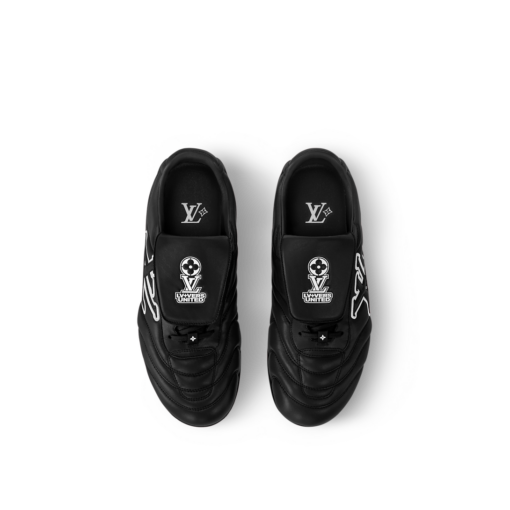 LV Footprint Soccer Sneaker Black - Image 3