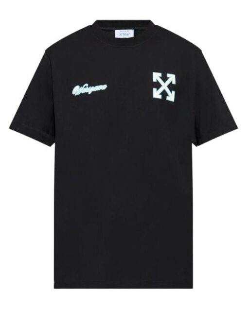 Off-White Arrows-print cotton T-shirt